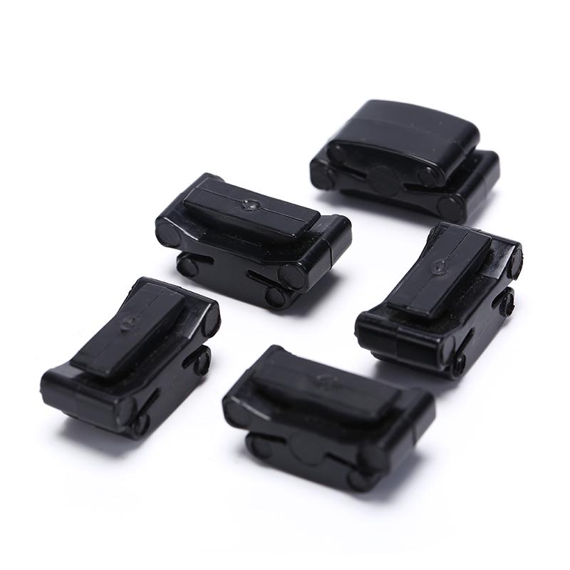 5Pcs Black Rubber Guitar Pick Holder Fix On Headstock For Guitar Bass Ukulele