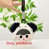 Animal Baby Three Design Plush Wallet Keychain Suitable For Accessories Bag