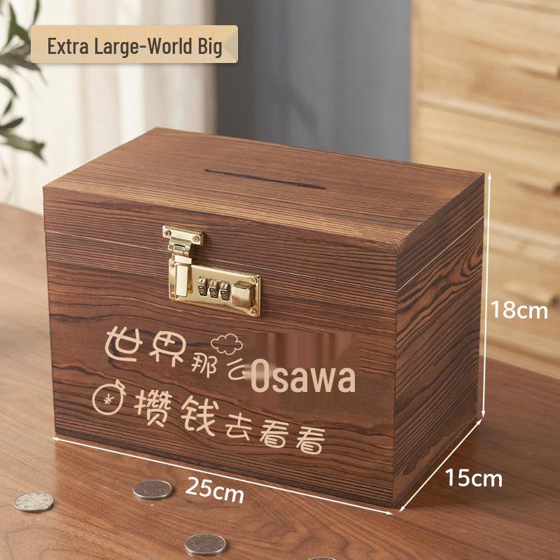 2025 Kids' Secure Piggy Bank - Save Only Money Box for Boys & Girls