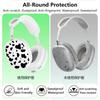 3Pcs/Set For AirPods Max Silicone Protective Case Cow Pattern Earmuff Sleeve Headband Cover Ear Cushion Cover