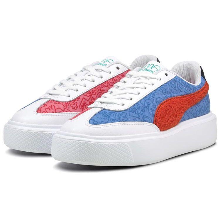 Puma Mr. Doodle X  Oslo Maja Ultramarine American Beauty Women Sneakers Blue 375791-01