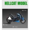 1/12 Kawasakis Ninja Z1000 Alloy Sports Motorcycle Model Diecasts Metal Toy Street Racing Motorcycle Model Sound Light Kids Gift