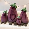 New Eggplant Throw Pillow Funny Vegetable Plush Toy Bed Pillow Cushion Cute Doll