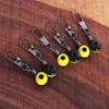 30 Pcs Sea Fishing Space Beans Medium Yellow and Red Bean Connectors Fishing Gear Accessories Outdoor Fishs Articles