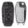 Xuri 2/3/4 Buttons N5F-A08Taa Flip Remote Key Shell Case Fob For Ford Fusion Edge Explorer 2013 2014  Hu101 Blade