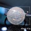 Zircon Crystal Rings Chic Stylish Versatile Lady'S Jewelry Full Bling Iced Out Bridal Gathering Wedding Occasion Women Engagement
