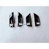 For Toyota Grand Highlander 2024 + Car Style Front Reading Light Air Vent Outlet Gear Shift Window Control Panel Black Interior