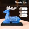 Peaceful Deer Sculpture for Home or Office: A Perfect Blend of Natural Elegance and Soothing Tranquility