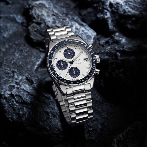 [TORSO] TORSO Aspect Chronograph Metal Watch T506M-SLS
