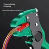 1Pcs Automatic Wire Stripper Duckbill Wire Stripper Length Adjustable Flat Wire Cutter Wire Stripper For Electrician