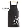 Waterproof Kitchen Apron With Pockets Cooking Apron Work Clothes PVC Apron  Kitchen