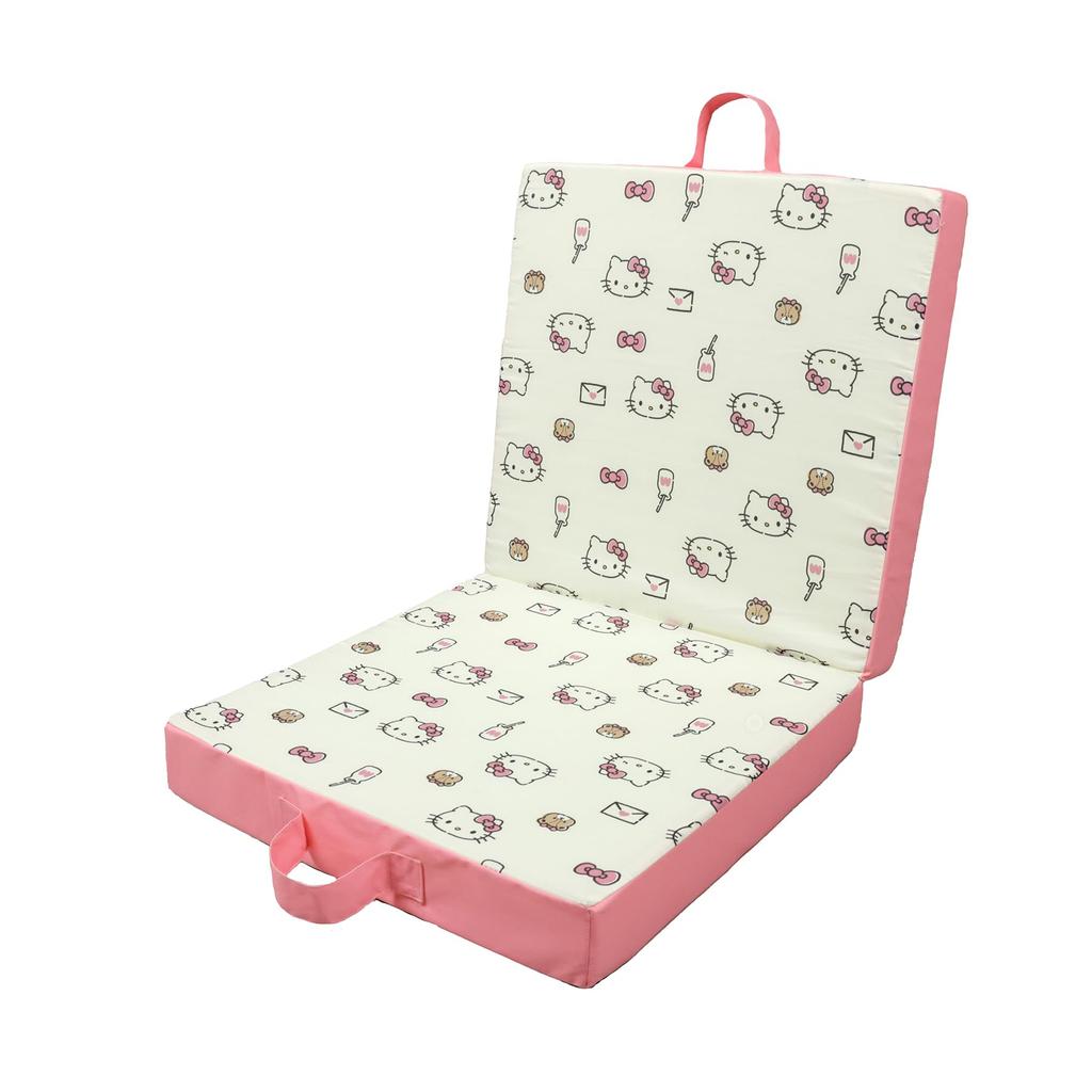 Marushin Podlaha Sanrio Hello s 3795021200 Oboustranný polštářek, Kitty, Čtvercový, Rukojeť,