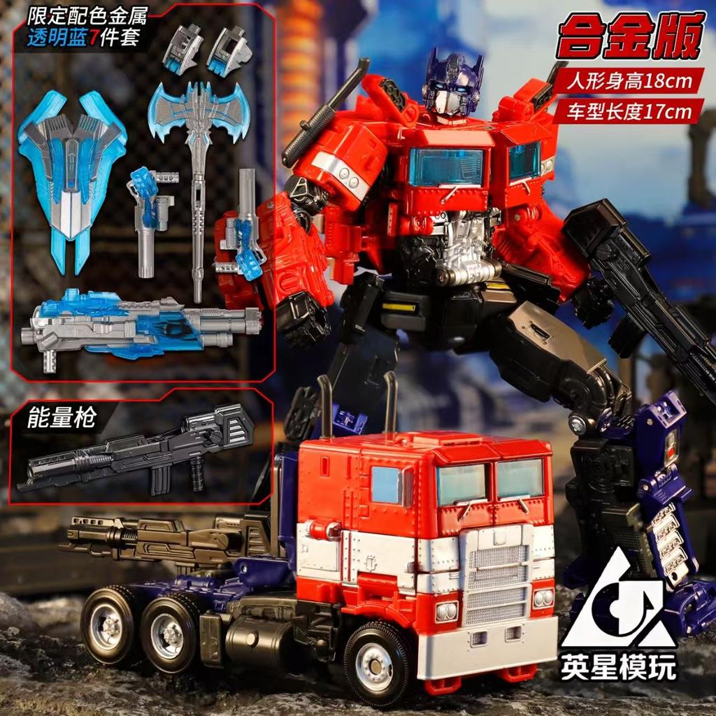 Transformers Toy Car Robot Cybertron Commander Optimus Prime Bumblebee SS38 Alloy Version Model