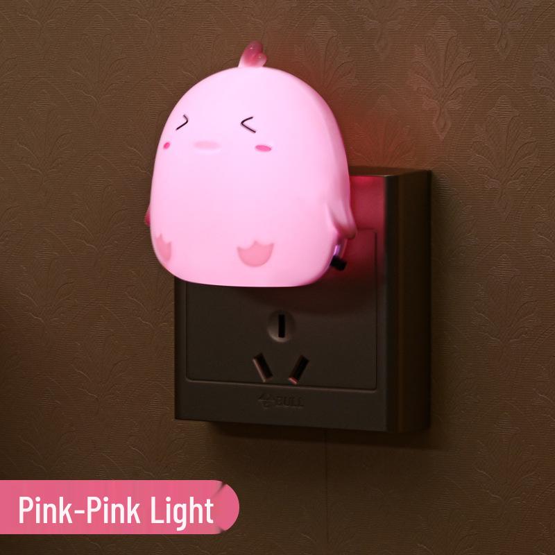 LED Cartoon Night Light with Socket Switch for Bedroom or Hallway