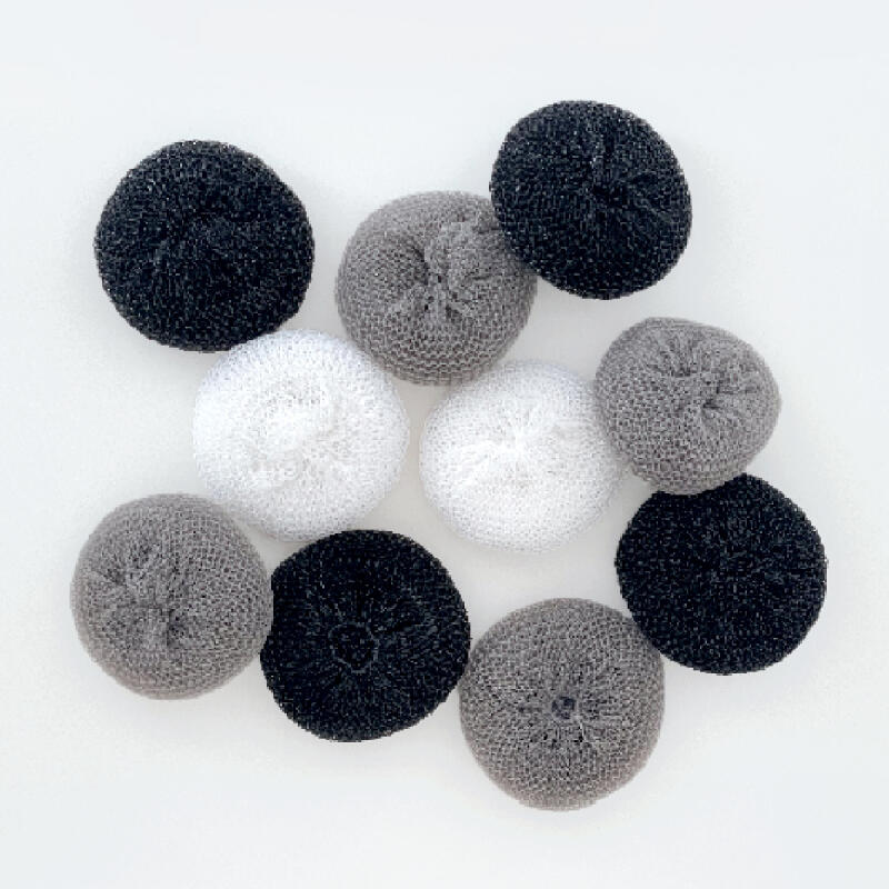 Ball dishwashing sponge, kitchen dishwashing sponge, 10-piece pack