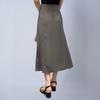 Women's Elegant And Fashionable Knitted -color Midi Skirt