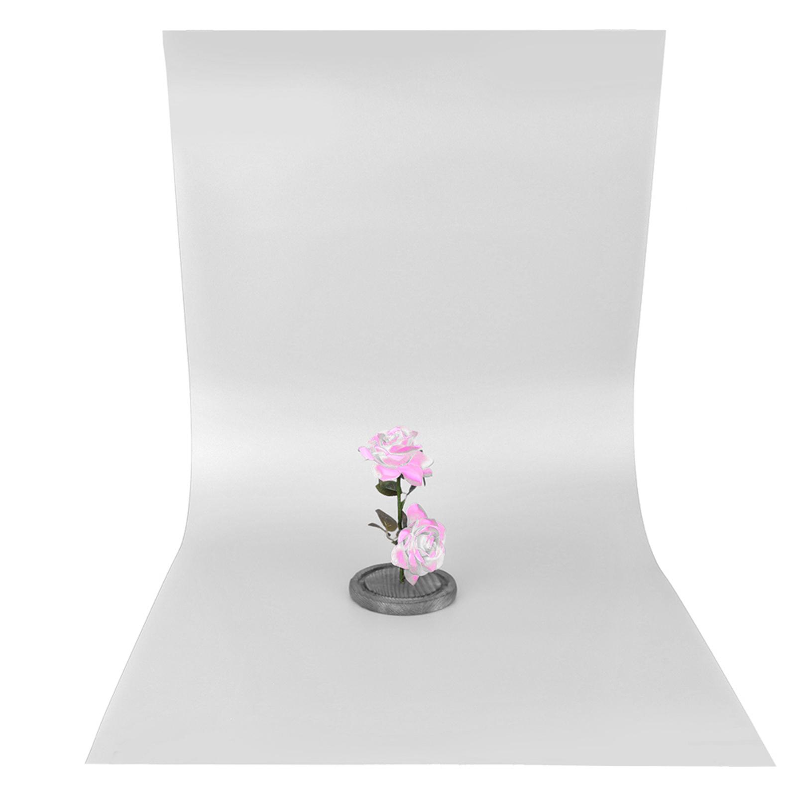 Frosted PVC Background Plate Photography Photograph Shooting Backdrop Board Accessory 120x60cm