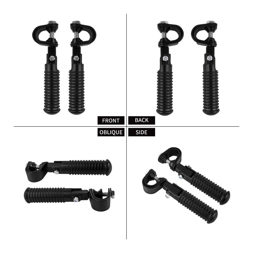 26mm-31mm Bumper Guard Universal Motorcycle Foot Pegs Replacement Foot Pegs  Highway Crash Bar