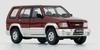 BM CREATIONS Scale Isuzu Bighorn Dark Red RHD Finished Product 1/64 1998-2002