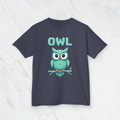 Cute Owl Kids Tee - Fun Graphic Shirt for Children, Playtime and Everyday Wear