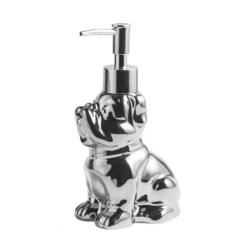 Keramická lahvička na mléko Dávkovač mýdla pro domácnost Nárazuvzdorný design Držák na nádobu na tekutiny pro domácí koupelnu