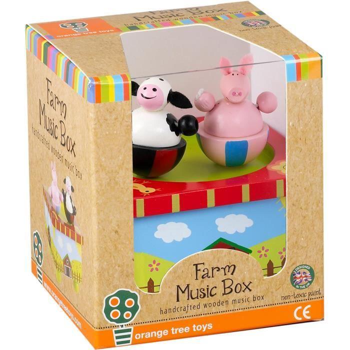 Orange Tree Toys Boite A Musique Ferme