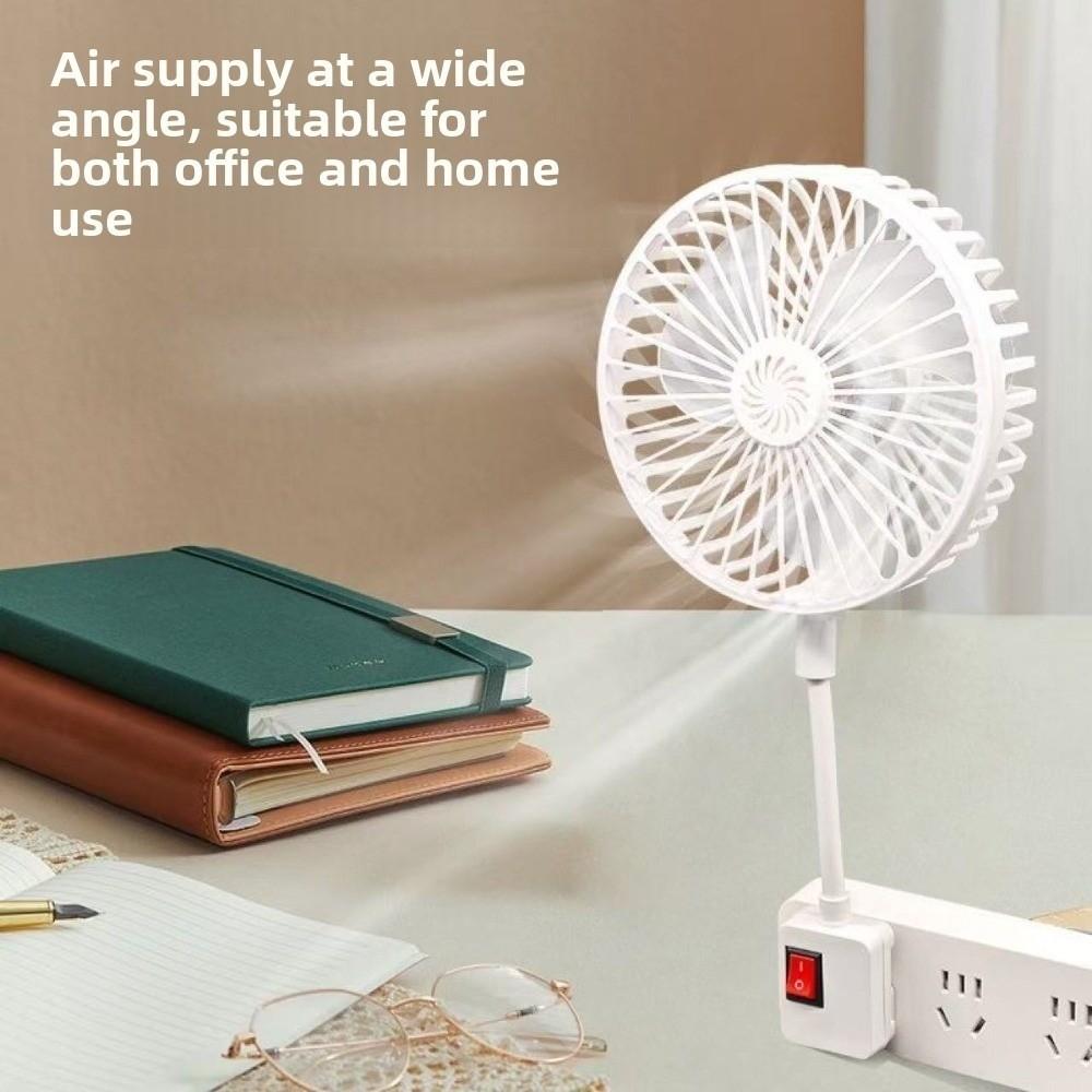 Space Saving Energy Efficient Fan 3-Prong Plug Design Quiet Operation Fan Socket Fan  Kitchen