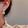 2023 Exquisite Square Zircon Stud Earrings: Trendy, Elegant, and Versatile Fashion Accessory