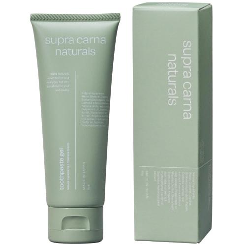 Suprakarna Naturals Toothpaste Gel, 80g, Whitening, 100% Natural Ingredients, No Additives, Fluoride, Abrasives, or Foaming Agents