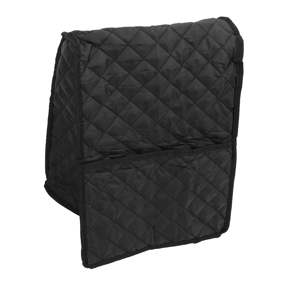 Stand Mixer Cover Lightweight Soft Protective Quilted Fabric Kitchen Mixer Dust Cover Black