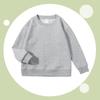 2025 Winter HY420B Kids' Soft Warm Round Neck Casual Sweatshirt, 420g