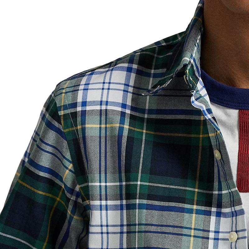 Polo Ralph Lauren Kids Plaid Oxford Shirt 710966427-009