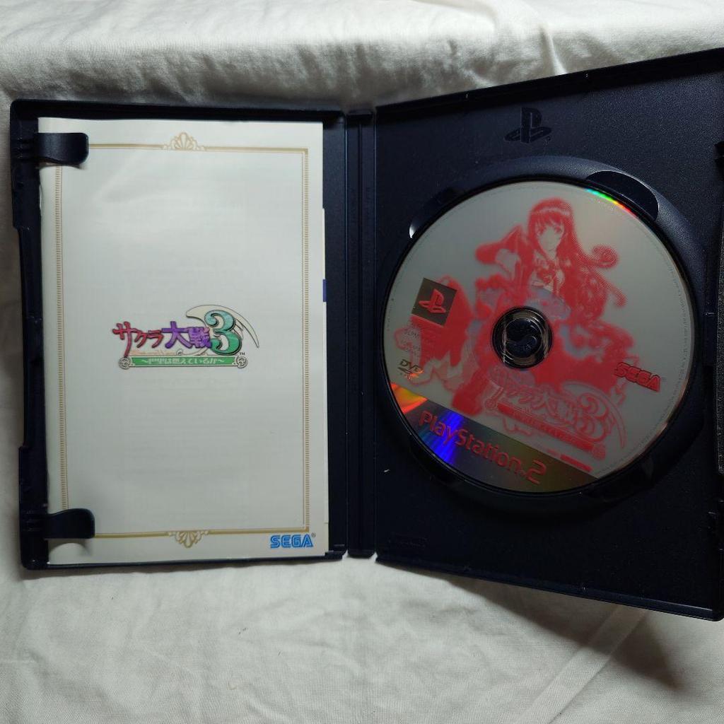 [USED] PS2 Sakura Wars 3 BEST Opened Product, Working Condition Confirmed