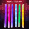 LED Glow Sticks Concert Foams Stick Tube Light Lighting Colorful Luminous Festival for Xmas Wedding Bar Supply
