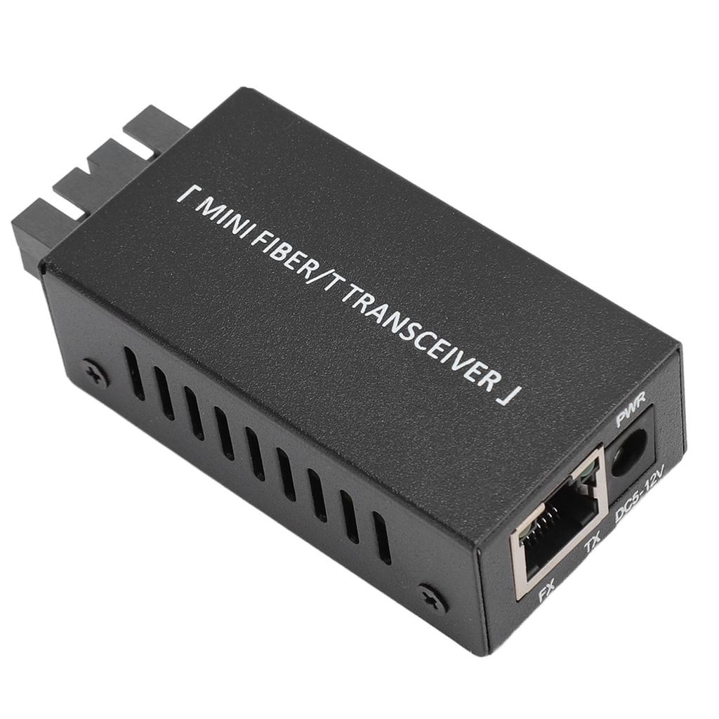 Ethernet Media Converter 20km 1000M Single Mode Tx1310nm SC DC5V1A Mini Fiber Optic Transceiver