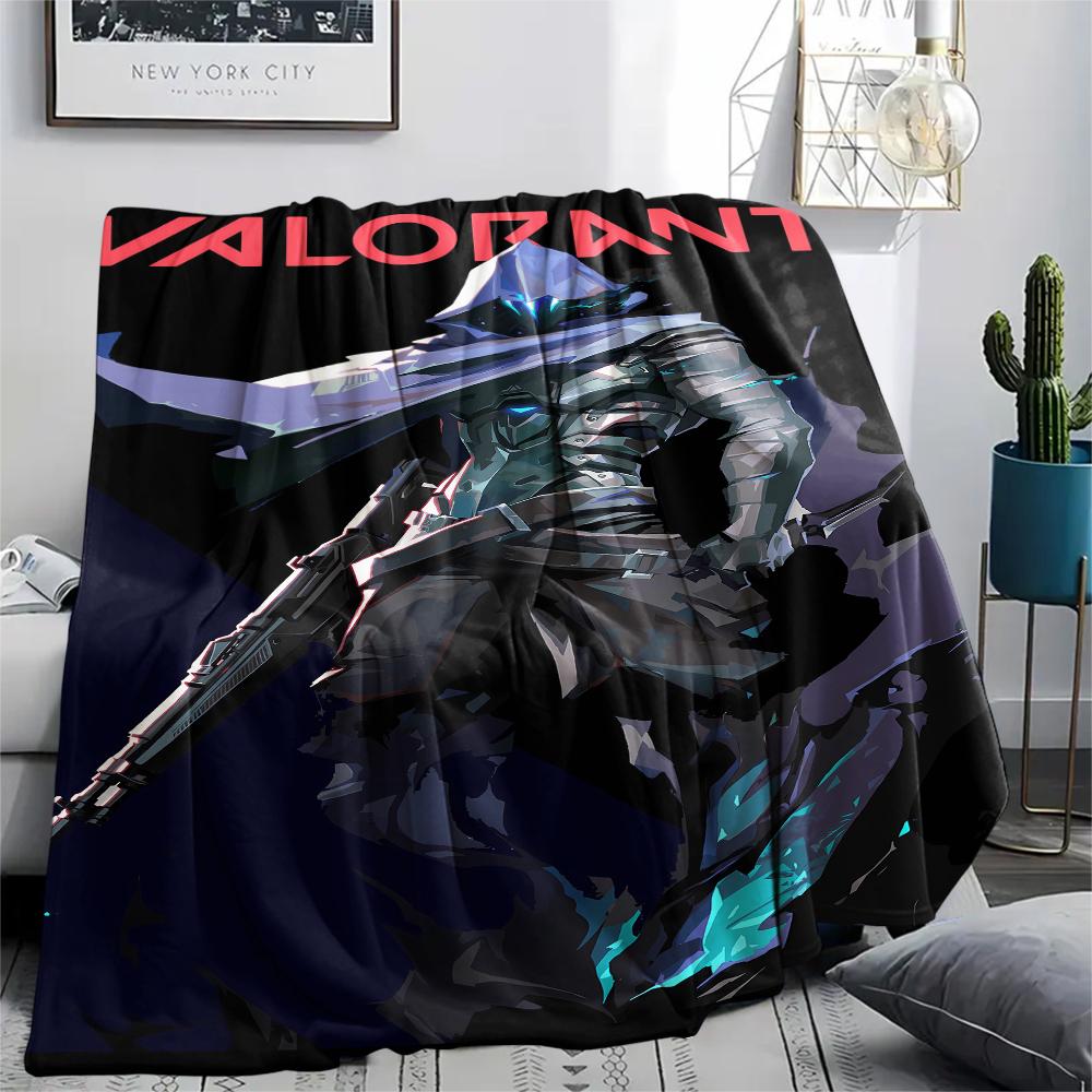 VALORANT Print Flannel Blanket,High Quality Comfortable for All Seasons,Home Decor,Warmth and Comfort,Perfect for Christmas Gifts