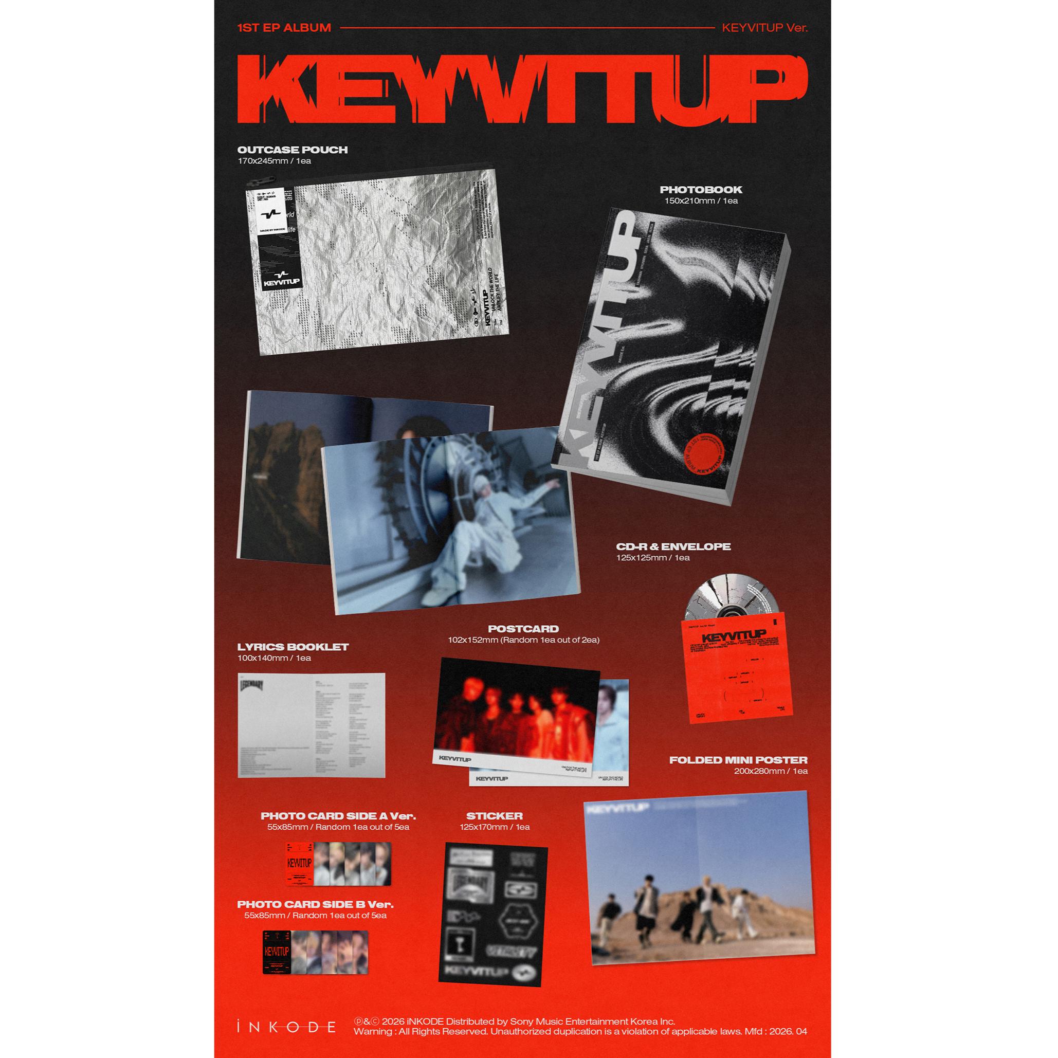 

KEYVITUP 1-й міні-альбом [KEYVITUP] KEYVITUP ver.