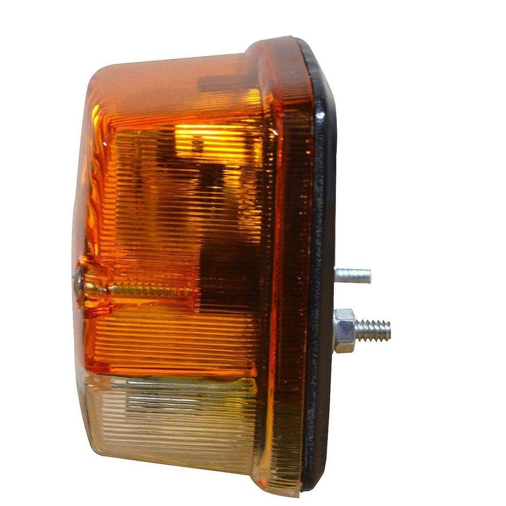 Side Indicator & Parking Lamp Set with 12V Bulbs Compatible with Case IH, David Brown, Ford, Fiat, John Deere & Universal Tractors