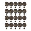 20 Sets   Rivet 24mm Diameter Vintage Decorative Zinc Alloy   Head Rivet Button with 7mm Screws