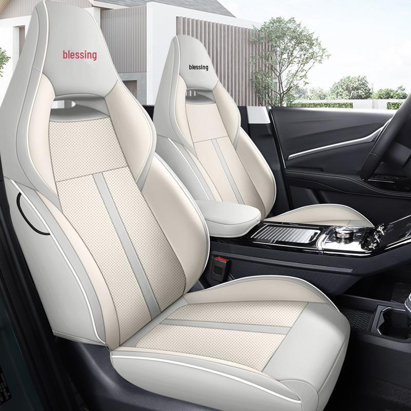 Full Leather Seat Cover for 21-22 Neta U Electric Vehicle - All-Season, Custom Fit Cushion