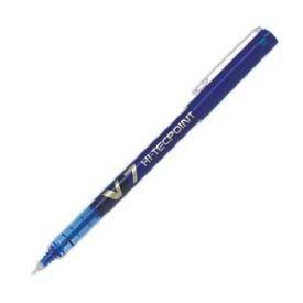 Stylo roller - PILOT V7 Hi-Tecpoint - Pointe fine - Encre liquide bleue