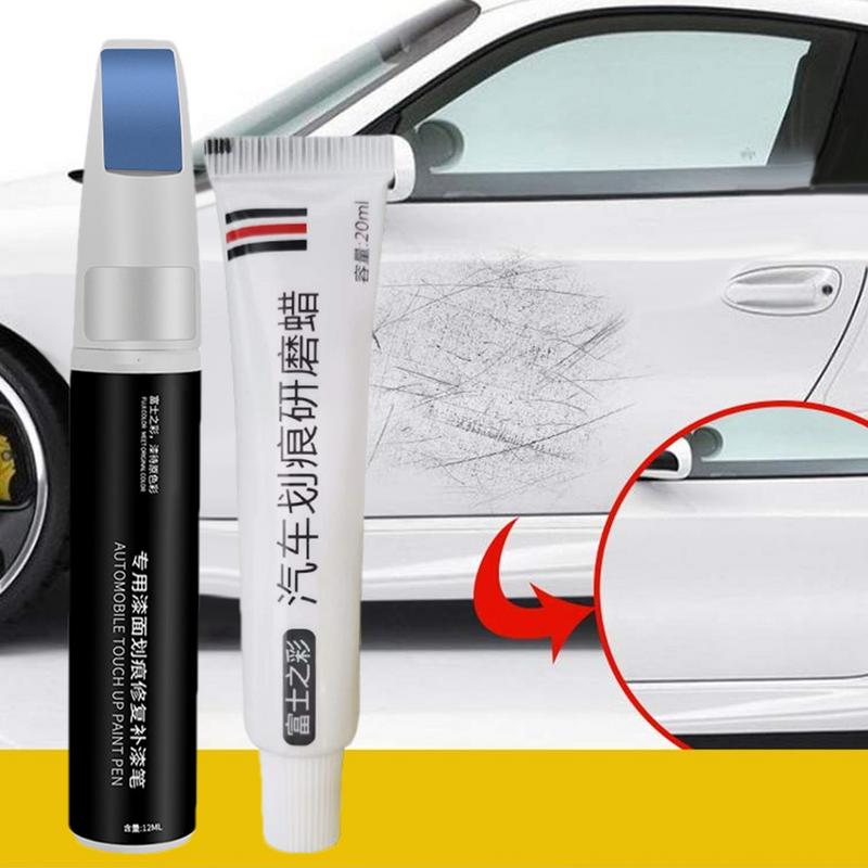 Car Paint Pen Automotive Paint Touch Up Pen Professional Auto Paint Repair Car Scratch Remover Wax For Cars SUVs Trucks Quick