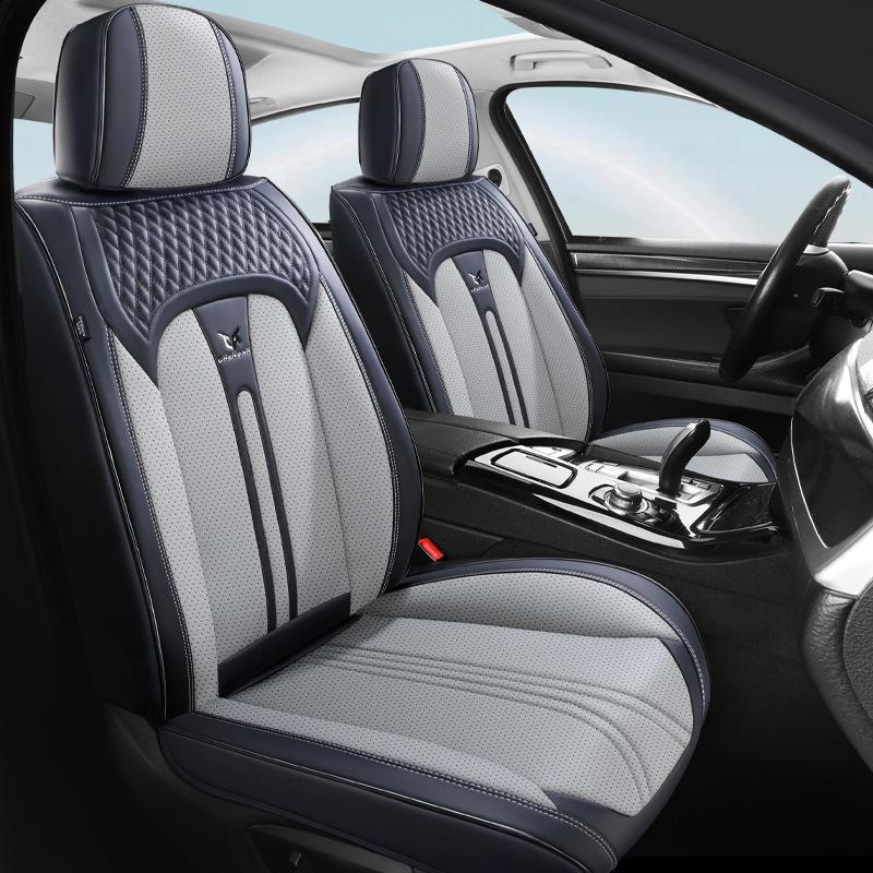 Breathable Leather Car Seat Cover Cushions for All Seasons