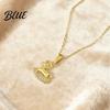 Horse Pendant Jewelry Necklace Zodiac Animal Cute Charm Women Chinese