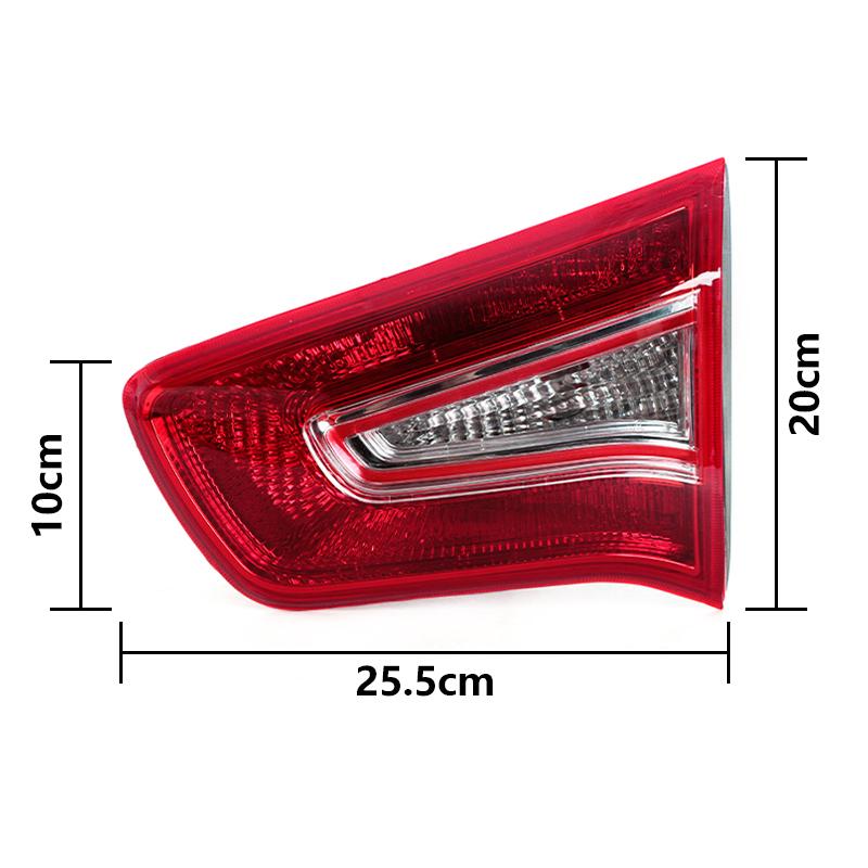 Car Tail Lamp Rear For KIA Sportage R 2011 2012 2013 2014 Rear Bumper Tail Light Rear Brake Stop Fog Light Car Accessories