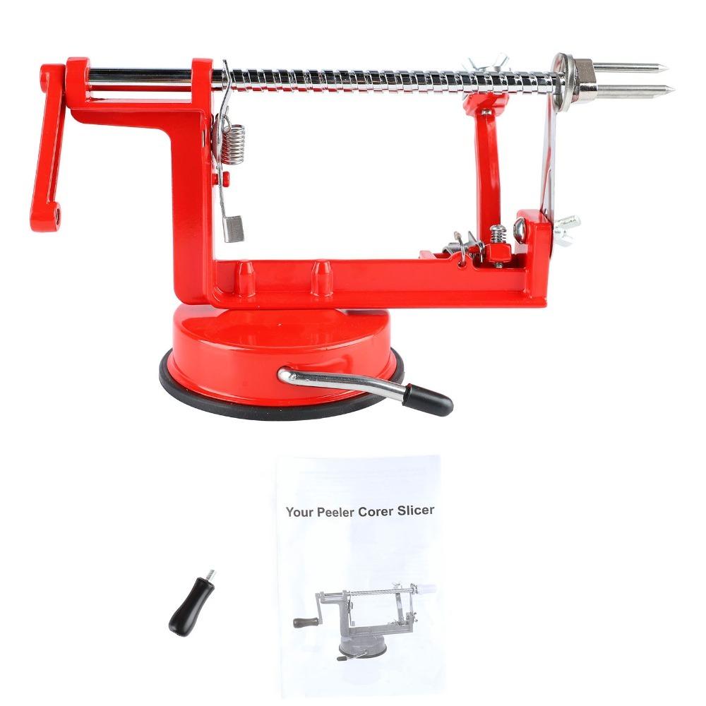 Suction Base Apple Peeler Red Apple Peeler Slicer Practical Potato Peeler Kitchen Restaurant