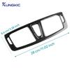 Real Soft Carbon Fiber Sticker For Renault Megane RS 2009 2010 2011 2012 2013 2014 2015 LHD RHD Car Center Console Air Outlet