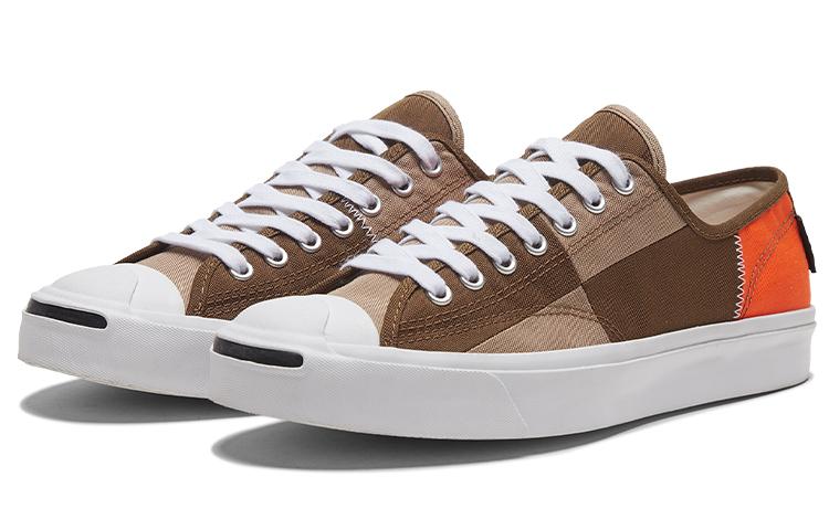 Converse Jack Purcell Low Mix n Match Brown Orange