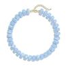 Bright Bohemian Beach Choker: Jelly-Colored Acrylic Resin Necklace for Women