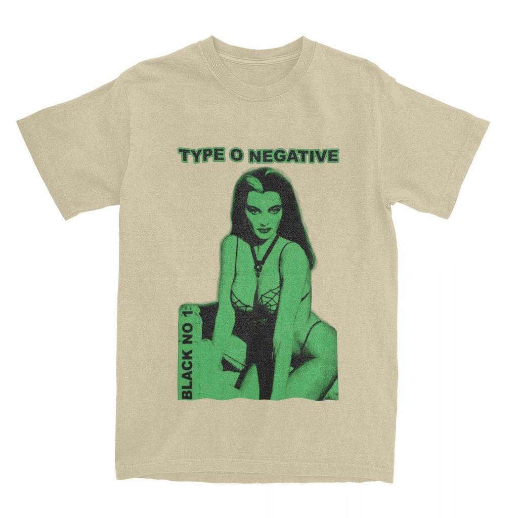 Typ O Negativ für Unisex Damen T-Shirt Zubehör Neuheiten T-Shirts T-Shirt Baumwolle Neue Ankunft Kleidung